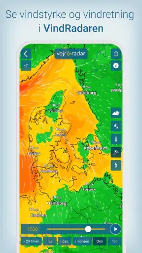 Vejr & Radar med RegnRadar screenshot