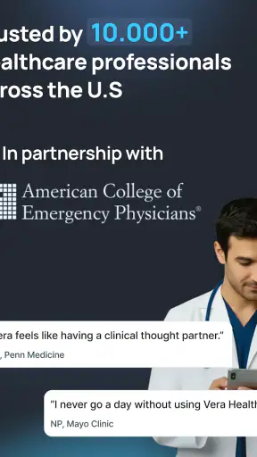 Vera Health: AI for Clinicians screenshot