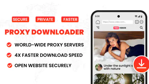 Video Downloader Proxy Browser screenshot