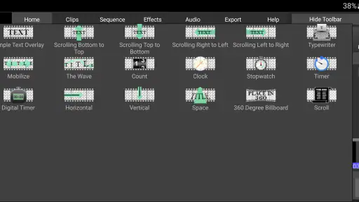 VideoPad Video Editor screenshot