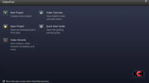 VideoPad Video Editor screenshot