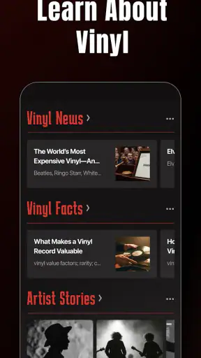 VinylSnap: Scan & Value Record screenshot