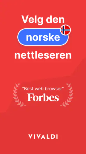 Vivaldi Browser: Rask & Sikker screenshot