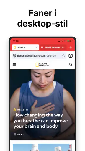 Vivaldi Browser: Rask & Sikker screenshot