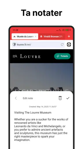 Vivaldi Browser: Rask & Sikker screenshot