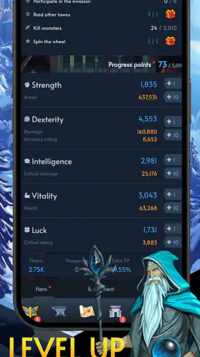 Warshovel: Idle RPG screenshot