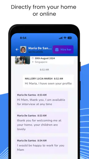 We Are Caring - Hire Helper screenshot