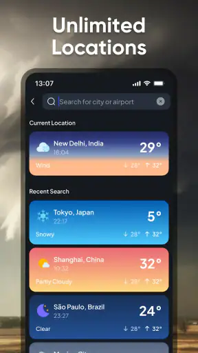 Last ned Weather Radar Live Map for Android og iOS - Mobexer