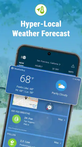 WeatherBug: Weather Forecast screenshot