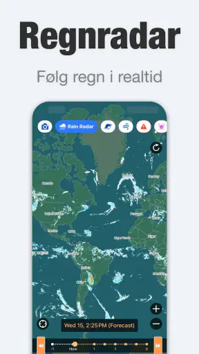 Weathernews Vejrudsigt screenshot