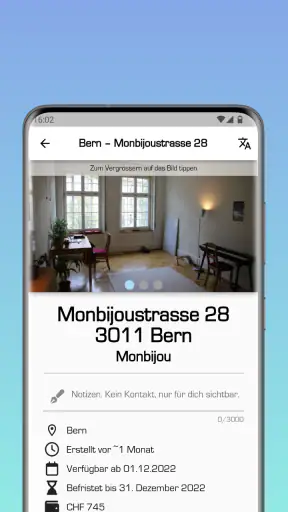 wgzimmer.ch screenshot