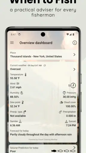 When to Fish - Fishing App screenshot