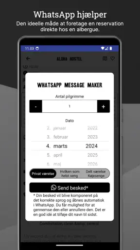 Wise Pilgrim Camino Francés screenshot