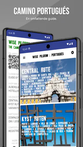 Wise Pilgrim Camino Portugués screenshot