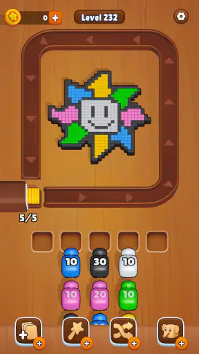 Wood Loop: Cube Shooter screenshot