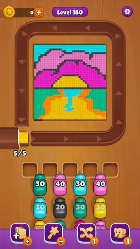 Wood Loop: Cube Shooter screenshot