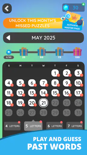 Wordling: Daily Word Challenge screenshot