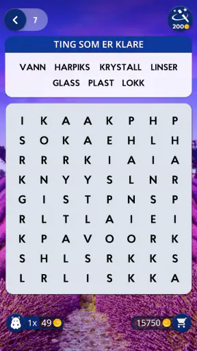Words of Wonders: Search screenshot