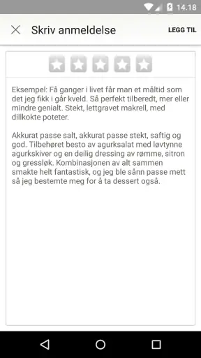 Yelp screenshot