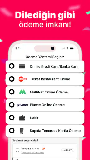 Yemeksepeti - Yemek & Market screenshot