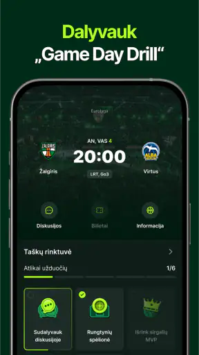 Žalgiris screenshot