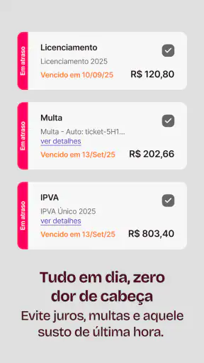 Zapay: Pagar IPVA 2026, multas screenshot