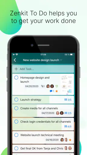 Zenkit To Do screenshot