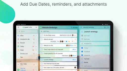 Zenkit To Do screenshot