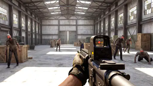 Zombie Apocalypse: Skytespill screenshot