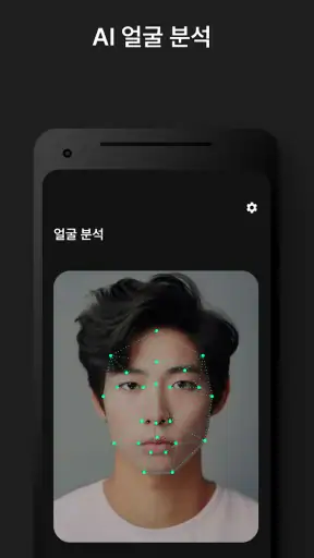 페이스카드 - 잘생김의 시작 AI 얼굴 분석 screenshot