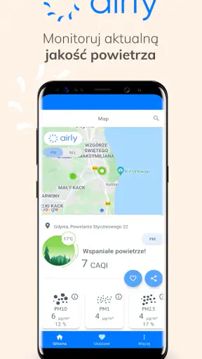 Airly screenshot