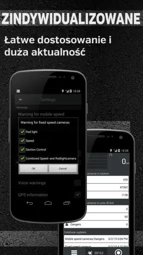 Alerty na fotoradary - CamSam screenshot
