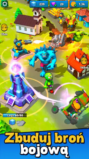Aliens vs Zombies: Inwazja screenshot