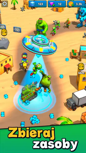 Aliens vs Zombies: Inwazja screenshot