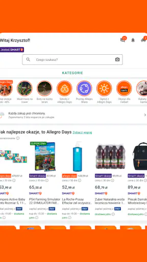 Allegro: zakupy online screenshot