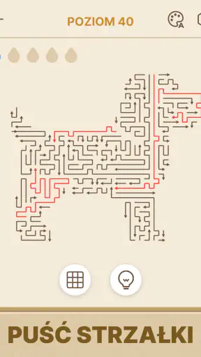 Amaze GO! Strzałka Łamigłówka screenshot