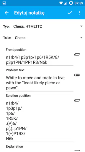 AnkiDroid flashcards screenshot