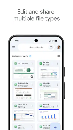 Arkusze Google screenshot