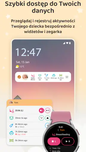 Baby Daybook Karmienie piersią screenshot
