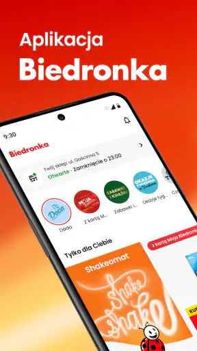 Biedronka - Shakeomat, gazetki screenshot