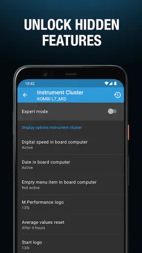 BimmerCode dla BMW i MINI screenshot