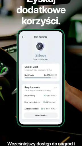 Bolt Driver: Jedź & Zarabiaj screenshot