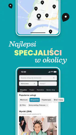 Booksy dla klientów screenshot