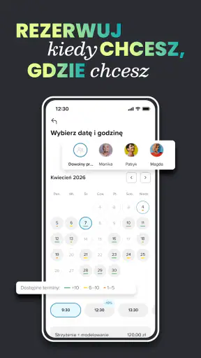 Booksy dla klientów screenshot