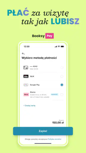Booksy dla klientów screenshot
