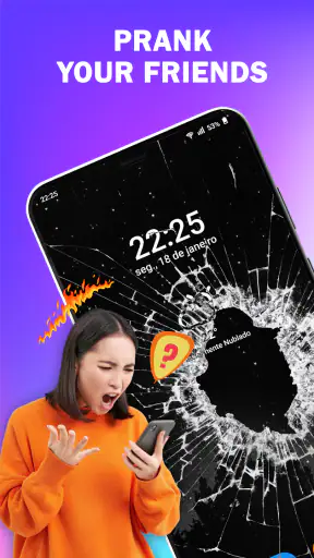 Broken Screen: Magic Wallpaper screenshot
