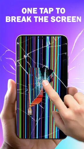 Broken Screen: Magic Wallpaper screenshot