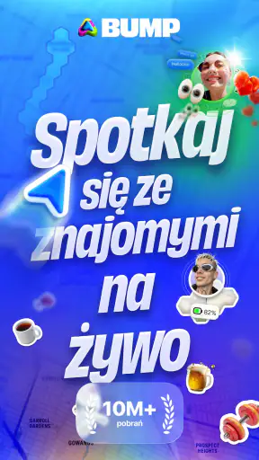 Bump - mapa dla znajomych screenshot