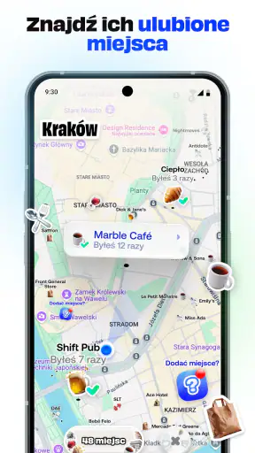 Bump - mapa dla znajomych screenshot