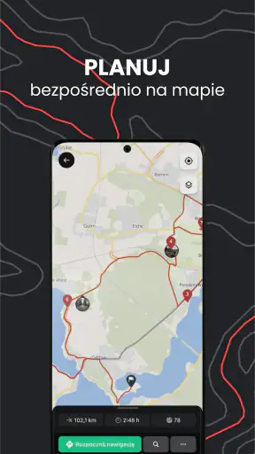 calimoto Nawigacja motocyklowa screenshot
